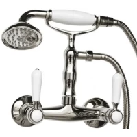 Смеситель для душа Magliezza Bianco 50111-3-cr с душевым гарнитуром, хром