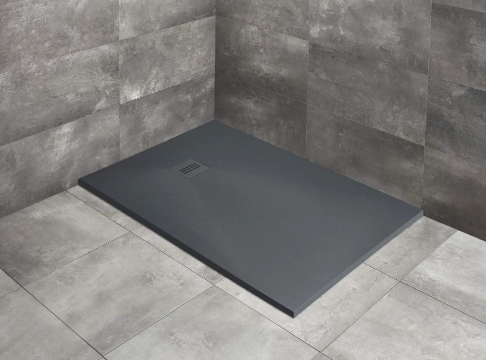 

Душевой поддон из литьевого мрамора 90x80 см Radaway Kyntos F Anthracite HKF9080-64