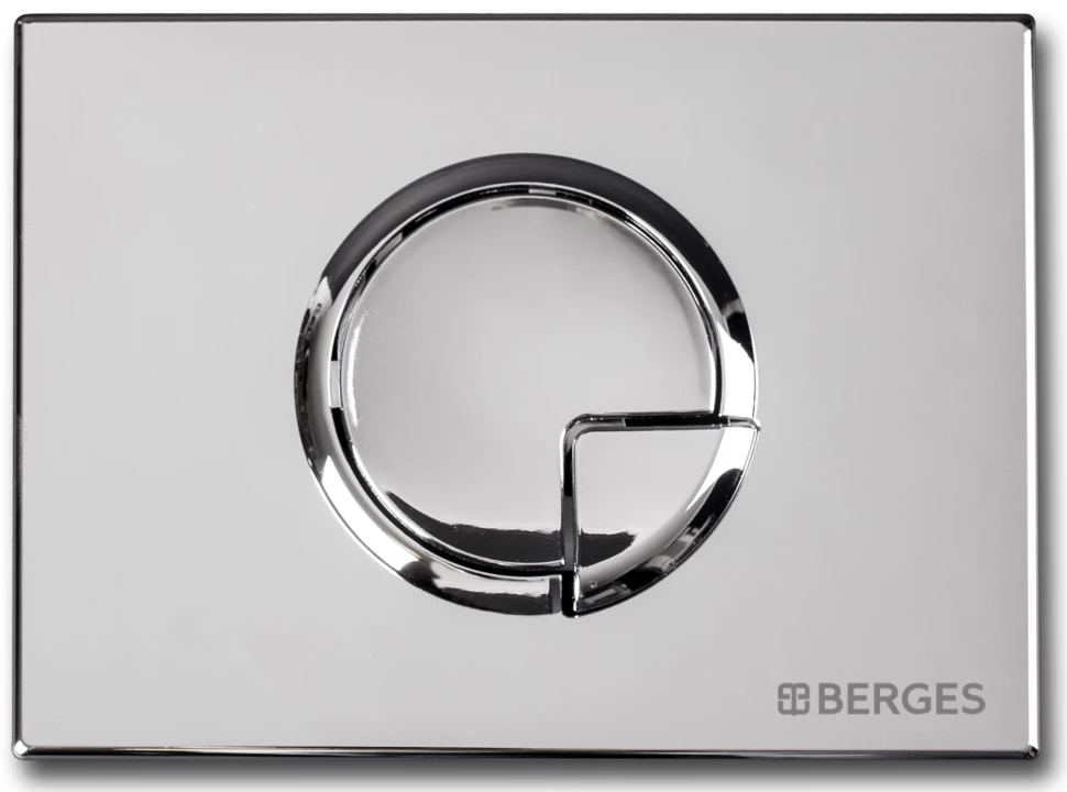 Кнопка смыва Berges Novum R3 040023 для инсталляции, хром