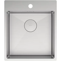 Кухонная мойка Lemark Janga 440 9937101 44x51 см, нержавеющая сталь