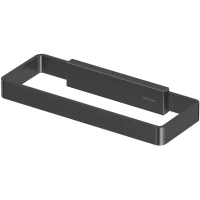 Полотенцедержатель Whitecross Cubo CU2458GM 20 см, оружейная сталь