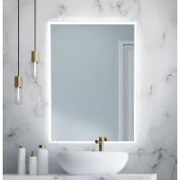 Зеркало Xpertials Amira 84354135-43516 60x80 см, с LED-подсветкой, сенсорным выключателем, диммером, антизапотеванием