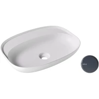 Раковина-чаша Alice Form 22460198N 60x45 см, накладная, мирт глянец