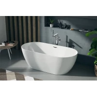 Акриловая ванна Ceruttispa D'Iseo CT9903 160x75 см, отдельностоящая, белый