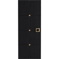 Пенал Armadi Art Vallessi Avantgarde Piazza 844-BG подвесной L/R, черный глянец