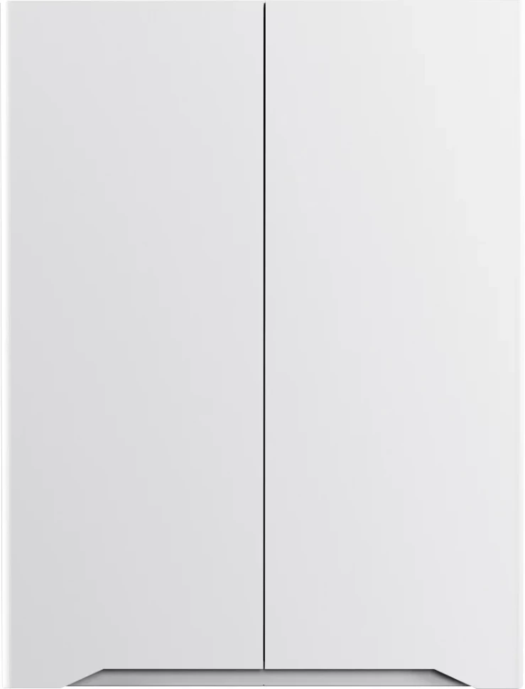 Шкаф двустворчатый 60x80 см белый матовый Style Line Марелла СС-00002424