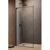 Душевая перегородка Radaway Modo F SL Brushed GunMetal 105 Left 10419105-92-01L профиль оружейная сталь матовый, стекло прозрачное