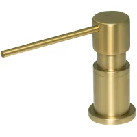 Дозатор для жидкого мыла Lemark Expert LM8203LGN 300 мл, встраиваемый, для кухни, светлое золото