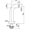 Крепеж для вертикального монтажа смесителя Cisal AR00380121 - 2