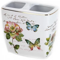 Держатель зубных щеток Avanti Butterfly Garden 13882B