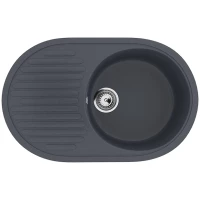 Кухонная мойка Ulgran антрацит U-107-343