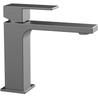 Смеситель для раковины Kaiser Cube 01211-15 вороненая сталь