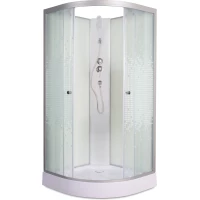 Душевая кабина 100x100x200 см Deto L901N интимато