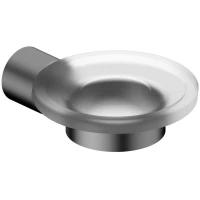 Мыльница Abber Osten 316 AA185A8BGG настенная, оружейная сталь матовый