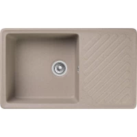 Кухонная мойка GranFest Quarz 53 85,1x47,9 см, песочный