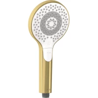 Душевая лейка Kludi Dive X 3S 69830N0-00 117 мм, 3 режима, золотой матовый