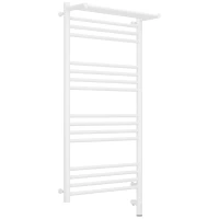 Полотенцесушитель электрический 1000x500 белый матовый МЭМ правый Сунержа Богема с полкой 3.0 30-5807-1050