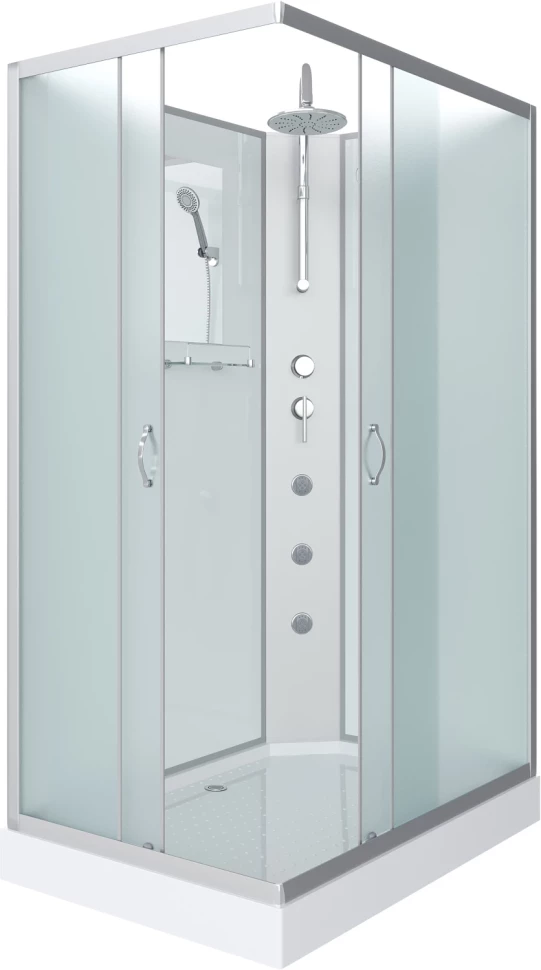 

Душевая кабина 90x70x240 см Niagara NG-43975-14QBKTG матовое