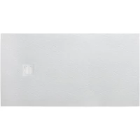 Душевой поддон BelBagno Uno TRAY-MR-UNO-AH-140/90-35-W-BO 140x90 см, из литьевого мрамора, прямоугольный, белый