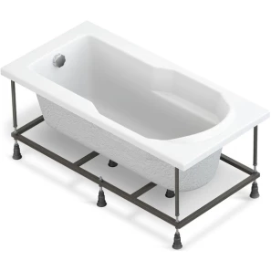Изображение товара акриловая ванна 160x70 см cersanit santana wp-santana*160