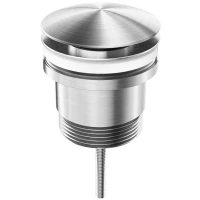 Донный клапан для раковины Feramolli Sole S083CN универсальный, никель матовый