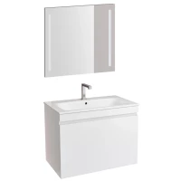 Комплект мебели белый глянец 80 см Geberit Renova Plan 529.916.01.8