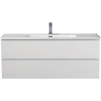 Тумба под раковину BelBagno Kraft KRAFT-1200-2C-SO-BO 120 см, подвесная, белый матовый