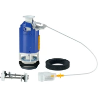 Сливной механизм (моноблок/низкая труба D50/D32) механический (тросик), без кнопки Migliore 20534