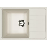 Кухонная мойка Uperwood Econ UPD-506 4910201239 60x42 см, белый матовый