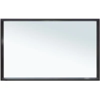 Зеркало Allen Brau Reality 1.32021.BB 120x75 см, с LED-подсветкой, сенсорным выключателем, черный матовый