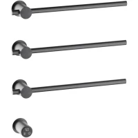 Полотенцесушитель электрический Timo Saona 030/18SM 648x450, встраиваемый, МЭМ левый/правый, вороненая сталь