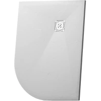 Душевой поддон из литьевого мрамора 120x90 см RGW Stone Tray ST/AL-0129W 16154129-01L