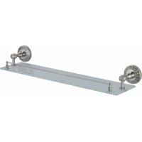 Полка стеклянная Zorg Antic AZR 15 SL 55,5 см, серебро