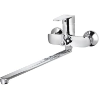 Смеситель для ванны Viko V-4305 универсальный, с душевым гарнитуром, хром