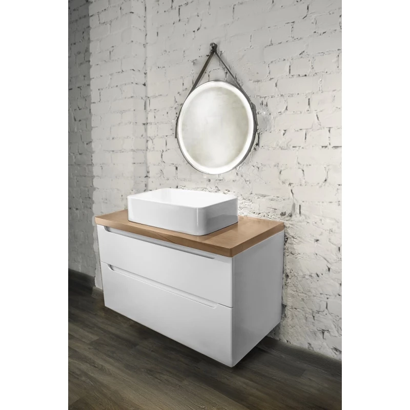 Тумба белый глянец 79,5 см Jorno Wood Wood.01.80/P/W Тумба белый глянец 79,5 см Jorno Wood Wood.01.80/P/W