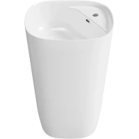 Раковина Lavinia Boho Bathroom Sink 33311126 50x45 см L, напольная, белый