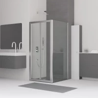 Душевой уголок 100x100 см RGW CL-31 (CL-21+Z-050-1) Classic 04093100-011 прозрачное
