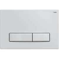 Кнопка смыва Рехау Nova Long 001 19102301001 для инсталляции, белый глянец