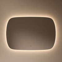 Зеркало Sancos Эра ER1200 120x80 см, с LED-подсветкой, сенсорным выключателем, диммером