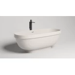 Изображение товара ванна из литьевого мрамора 180x80 см salini s-stone greca, покраска по ral полностью 103121mrf