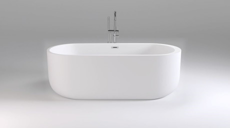 Акриловая ванна 170х80 см Black & White Swan 109SB00