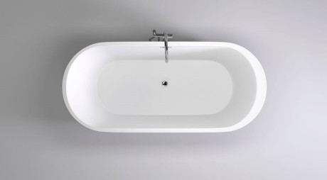 Акриловая ванна 170х80 см Black & White Swan 109SB00