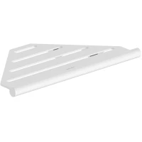 Полка для ванной Hansgrohe AddStoris S 41761700 угловая, белый матовый