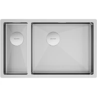 Кухонная мойка Paulmark Next PM226944-BSR 69x44 см, нержавеющая сталь