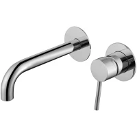 Смеситель для раковины Abber Wasser Kreis AF8112 встраиваемый, хром