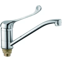 Смеситель для кухни D-Lin D154427-6 медицинский, локтевой, хром