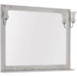 Изображение товара зеркало 106,2x90,1 см жасмин/серебро aquanet тесса 00185819