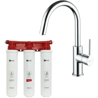 Смеситель для кухни Lemark Comfort LM3073C085 с фильтром, хром