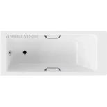Чугунная ванна 170x70 см с отверстиями для ручек Vinsent Veron Tampa VTA1707042H