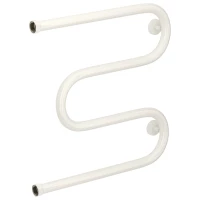 Полотенцесушитель водяной 500x500 белый глянец Сунержа М-образный+ 12-4007-5050